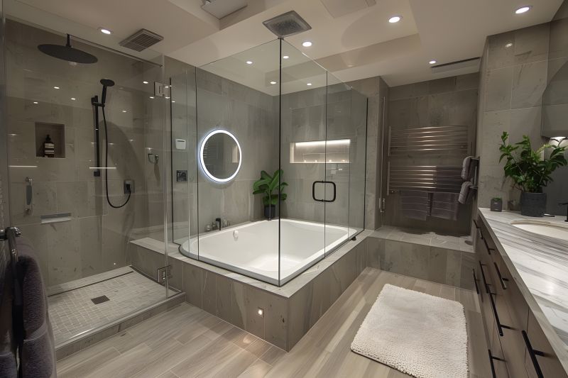 Alcove Bathtub with Shower